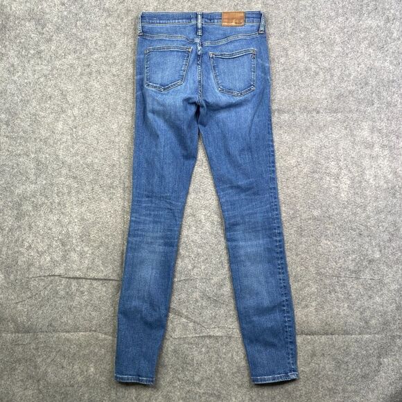 Madewell TALL 8” Skinny Jeans in Ames Wash Size 27T Style H2290 - Picture 10 of 12